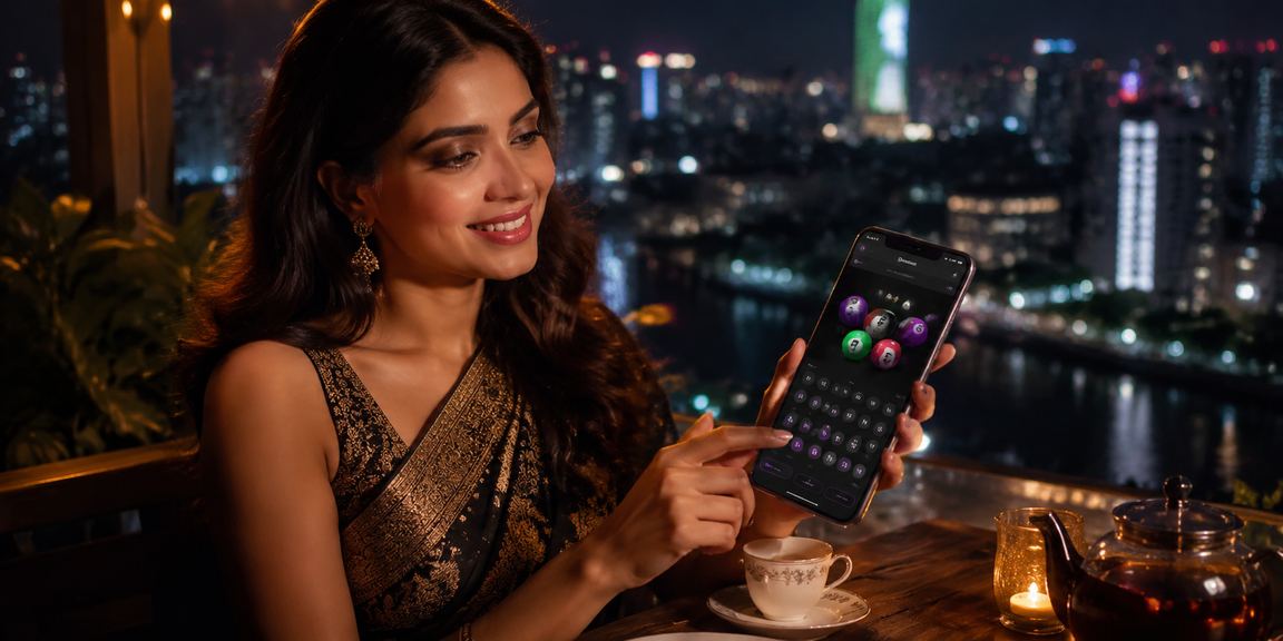 ঢাকার চা বাগানে লটারি গেম উপভোগের দৃশ্য